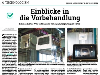 Einblicke in die Vorbehandlung