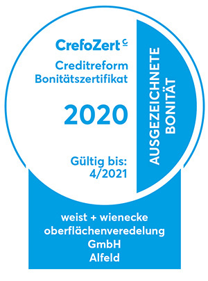 Bonitätszertifikat „CrefoZert“